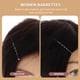 thumbnail image 4 of BRIGHTFUFU 12pcs metal clips de pelo tornado bobby pins Pin Pines Barrettes para niñas para damas, 4 of 7