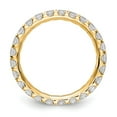 thumbnail image 2 of True Origin 14K 1 1/2 carat Lab Grown Diamond VS  D E F  Size 6 Eternity Ring, 2 of 7