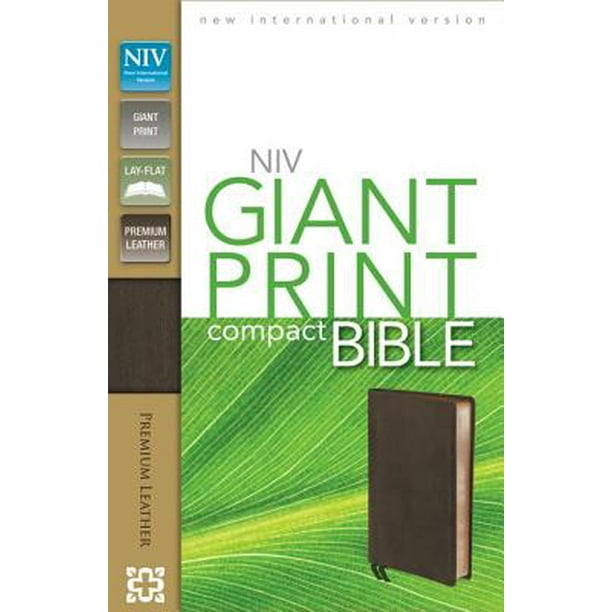 Giant Print Bible Niv 2 Giant Print Compact BibleNIV