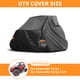 thumbnail image 2 of Funda UTV Única Bargains para Kawasaki Teryx 2 Asientos Impermeable Funda Lado a Lado para Kawasaki Teryx S LE Protección al Aire Libre Sol Lluvia 210D-PU Tela Oxford Negra, 2 of 6