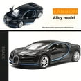 thumbnail image 2 of 1:36 Bugatti Toy Car Super Sport Vehicle Miniature Model Free Wheels Diecast Zinc Alloy Metal Collection Gift Car, 2 of 9