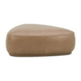thumbnail image 4 of Pemberly Row 44" Rounded Triangle Cocktail Ottoman Tuscan Tan Brown, 4 of 6