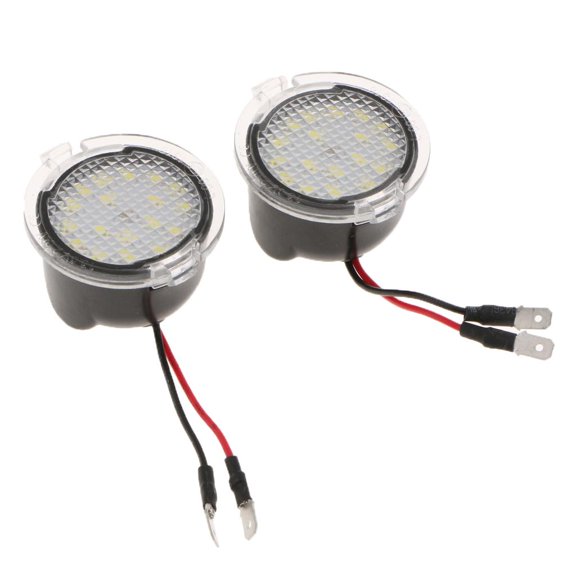 2 uds 18 LEDs lámpara de charco de espejo lateral para Explorer 11-18 Zulema Luces de charco de espejo lateral LED