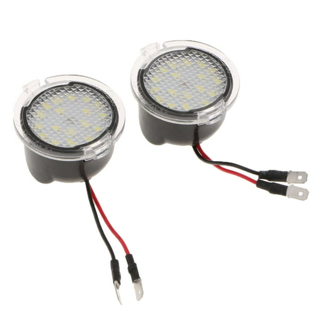 2 uds 18 LEDs lámpara de charco de espejo lateral para Explorer 11-18 Zulema Luces de charco de espejo lateral LED