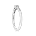 thumbnail image 3 of 1/4ct Three Stone Round Diamond Engagement Ring 14K White Gold Solitaire Jewlery, 3 of 4