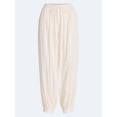 thumbnail image 5 of Scoop Women’s and Women's Plus Eyelet Harem Cotton Pants, Sizes XS-4X, 5 of 5