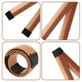thumbnail image 3 of DODAMOUR Hair Bun Maker and Bonus Hair Ties Set, Hair Bun Accessories Elastic Band, French Twist Snap Curly Bun Styler (Black, Brown), 3 of 6