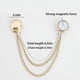 thumbnail image 5 of ZHAOCHENG 4 pinzas magnéticas multifunción para ropa, pinzas para botones con la fuerza magnética más fuerte, broche magnético multiusos sin alfiler para mujer, oro rosa, 5 of 5