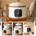 thumbnail image 5 of BOKYAN 235W Electric Stew Pot 1.8L (1.9 Qt) Capacity Slow Cooker with 24-Hour Smart Timer, 5 of 9