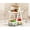white, variant on Detachable multi-layer storage rack double-layer fruit basket kitchen living room storage ornaments snacks hand-held basket