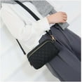 thumbnail image 3 of HLSOHJP Womens Performance Twill Triple Compartment Crossbody Purse Waterproof Nylon Crossbody Bag Crossbody Purse for Women, 3 of 6