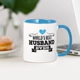 thumbnail image 3 of CafePress - Worlds Best Husband Ever Mugs - 11 oz Ceramic Mug - Novelty Coffee Tea Cup, 3 of 4