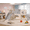 Gray, variant on YUFU 9-in-1 Toddler Slide for Kids Age 1-3 with Drawing Board Baskeball Indoor and Outdoor Playset, Blue Gray