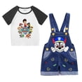 thumbnail image 3 of Conjunto de bebé PAW Patrol, ropa para niño, ropa deportiva informal para niños, camisetas para niños + pantalones cortos vaqueros con cinturón, conjunto de 2 uds, ropa infantil de dibujos animados, 3 of 5