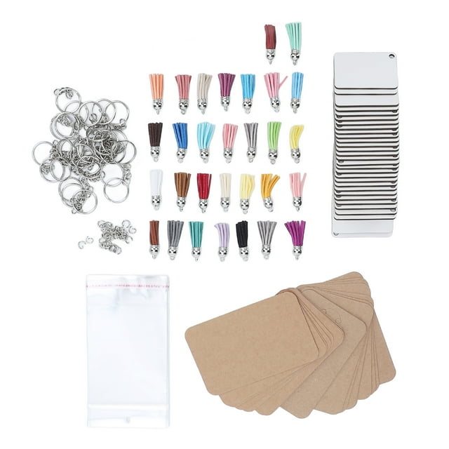 Keychains de sublimació, Kit de Artesanía Resistente Al Desgaste del kit completo portátil de usar para las artesanías de decoración de la bolsa