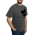 thumbnail image 4 of CafePress - BLACK CATS RULE T Shirt - Mens Comfort Colors Shirt, 4 of 5