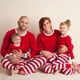 thumbnail image 2 of Pijamas navideños a rayas para niños y niñas de Europa y América, para hombres y mujeres, ropa de casa multicolor, 2 of 4