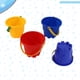 thumbnail image 5 of FELTECHELECTR 4 piezas de juguetes de arena de playa para niños, castillo de plástico, cubo de arena, juguete educativo de playa (color aleatorio), 5 of 6
