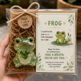 thumbnail image 6 of CHJK Emotional Support Glass Animal Gift, Cute Recycled Pocket Hug Desk Decor with Encouragement Card, Guardian Healing Pack, Comfort Gift for Friends & Family, #A2, 6 of 6