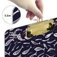 thumbnail image 3 of Group Of Fish Acrylic Clipboards A4 Standard Letter Size Clipboard 12.5" X 9" Clip Board for Students Teacher Office, 3 of 7