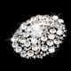 thumbnail image 3 of Broche de Nupcial de de Imitación de Cristal Completo, 3 of 6