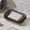 Black, variant on FEOLGEHLY Plastic Soap Box, Soap Holder Travel Case, Soap Containers With Lid, Leakproof Drainable Soap Holder, Not Easily Damaged for Travel Camping Gym Business Trips (White)