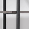 thumbnail image 6 of Furniture of America Toggin Industrial Metal 58-Inch Bookcase in Antique Gray, 6 of 7