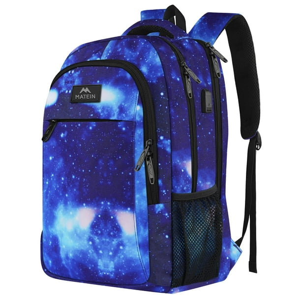 Mochila escolar MATEIN para niños y niñas con puerto de carga USB