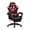 Black and Red, variant on JaxShark Gaming Chair, Ergonomic Racing Style Computer Desk Chair with Footrest and Lumbar Support,Red