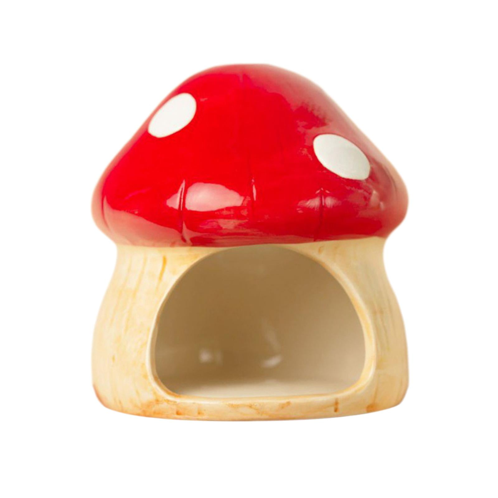 Ceramic Hamster House Hamster Hideout Cute Food Feeding Bowl Shaped for Ferret Dwarf Hamster Small Animals Hedgehog Hamster House L