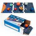 thumbnail image 4 of NAOJIE Wooden Solar System Model Board Kids Solar System,Montessori Planet Toys Preschool Learning Puzzle,Solar System Model,Solar System for Kids,Solar System Kit, 4 of 6