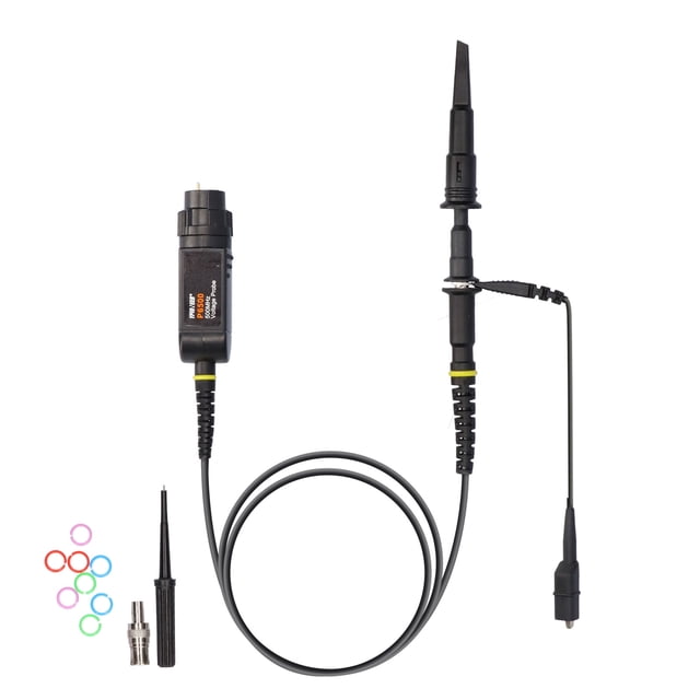Sondas De Clip De Osciloscopio P6500 500Mhz X10 Seguridad De Alta Precisión Sonda De Extremo Bnc Completamente Aislada Con Kit De Accesorios De Herramienta De Ajuste Vogacara TO004462-00