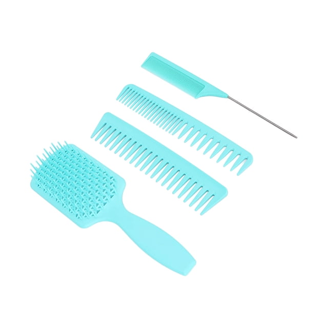 Juego De Peine Para Peinar, Peine Ergonómico Para El Cabello, Mango Esmerilado Profesional Para La Vida Diaria Para El Salón Del Hogar Para Peluquero OTVIAP caja verde embalado