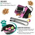 thumbnail image 2 of PetAmi Dog Treat Pouch, Pet Treat Pouch For Training, Dog Walking Bag Holder for Kibbles, Pet Food Toy, Dog Trainer Essentials Supplies, Poop Bag Dispenser, 3 Ways to Wear (Pink), 2 of 7
