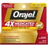 Orajel 4x Medicated for Toothache-Gum Cream, 0.33 oz (Pack of 2)