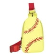 thumbnail image 1 of Bolso de pecho de rugby Mochila de hombro Mochila de pecho de rugby de moda Mochila Amarillo Jinwen Bolsa de pecho para hombres, 1 of 8