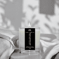 thumbnail image 1 of 9 Oz  Black Amber + Lavender Soy Wax Candle with Wooden Wick - Elegant Aromatherapy for Tranquil Evenings, 1 of 3