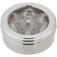 thumbnail image 2 of Tabakh Stainless Steel Masala Dabba/Spice Container Box With 7 Spoons - With Clear Screen & Clear Lid, 2 of 2