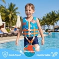 thumbnail image 3 of Gogokids Kids Swim Vest Life Jacket,Toddler Floaties Jacket Buoyancy Swimsuit Trainer Vests Pool Swimming Aid with Dual Safety Strap for Boys and Girls, Fits 24-77 lbs, 3 of 10