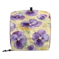 thumbnail image 3 of FOR U DESIGNS Pansy Flower Stand Mixer Cover Foldable Protective Stand Mixer Covers Dust Cover Protector for Kitchen Aid Accessories and Attachments - S, 3 of 8