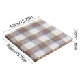 thumbnail image 2 of Cojines de asiento para Sillas de Oficina, Cojines de Silla de Comedor 40x40cm, Cojineta de Lino Desmontable Lavable con Correa Antideslizante, Cojinetes de Silla para Sillas de Comedor, 2 of 6