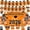A003- Orange, variant on 2026 Graduation Decorations, Graduation Party Decorations, Blue and Black Balloons, Congrats Grad Banner, Graduation Photo Props, Photo Booth Props, Class of 2026 Banner, 12 In,