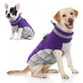 thumbnail image 1 of Abrigo para perros AOFITEE, impermeable, reflectante, de invierno, morado, para perros, 1 of 6