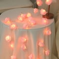 thumbnail image 4 of Lámpara Rose Serie de luces LED para decoración 3m 20 LED - Modelo de batería, changliang, 4 of 5