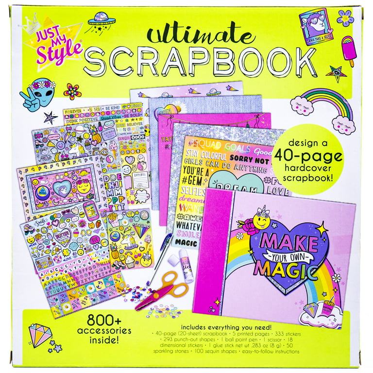 Just My Style Multicolor Ultimate Paper Scrapbook 