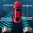 thumbnail image 5 of 4PCS Heart Blind Spot Mirrors, Car Side Mirror Blindspot [Eliminate Dead Zones for Safe Driving] Easy-Adjust Removable Wide Angle Convex Glass, Universal Stick-On Fit for Car, Truck, SUV, 5 of 7