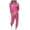 Hot Pink, variant on Brnmxoke Womens Elegant Lounge Sets Velvet Sweatsuit 2 Piece Outfits Full Zipper Hooded Jackets and Wide Leg Pants TracksuitsPink,S