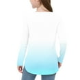 thumbnail image 5 of Posijego Big Girls Graphic T-Shirts Long Sleeve Shirts Crew Neck Casual Basic Tee Loose Shirts Girls Tops, 5 of 7