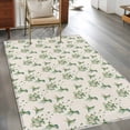 thumbnail image 2 of 4'x6' Area Rugs, Summer Botanical Indoor Outdoor Area Rug for Living Room Bedroom, Green Spring Floral Birds Vintage Washable Bathroom Rugs Kitchen Floor Carpet Mats Home Decor Aesthetic, 2 of 8