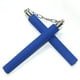 thumbnail image 3 of Nunchaku Goma Segura Entrenamiento Nunchakus Artes Marciales () Azul, 3 of 4